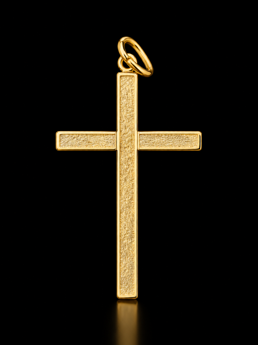 14K CROSS PENDANT