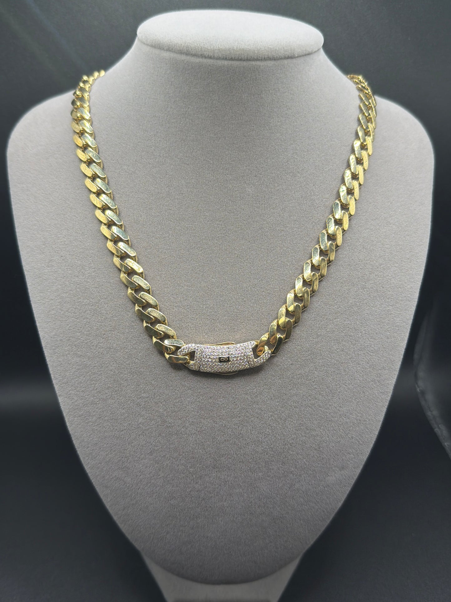 18" 14K CUBAN CHAIN | 8.6mm