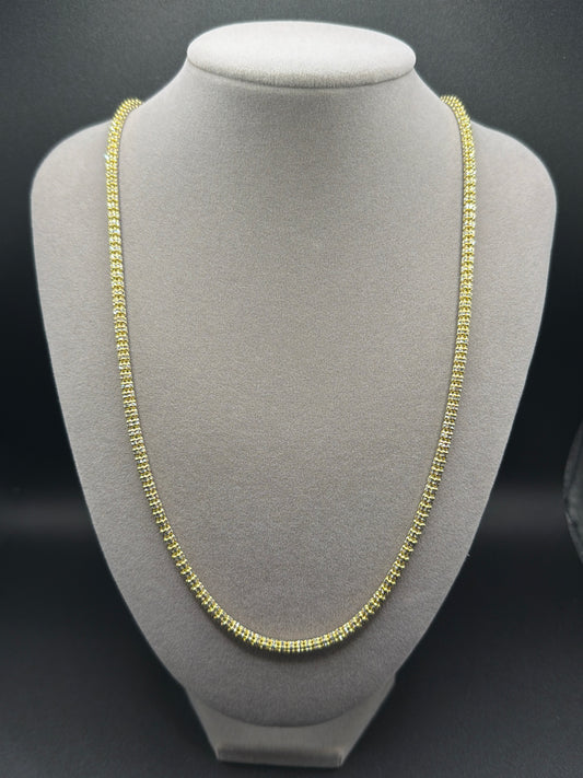24" 14K ICE CHAIN | 3.5mm