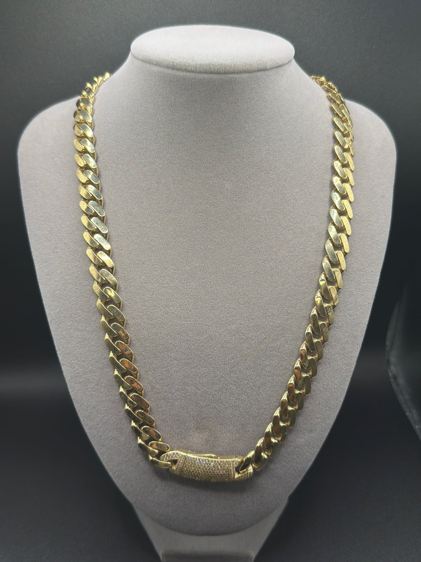 22" 14K CUBAN CHAIN | 10.43mm