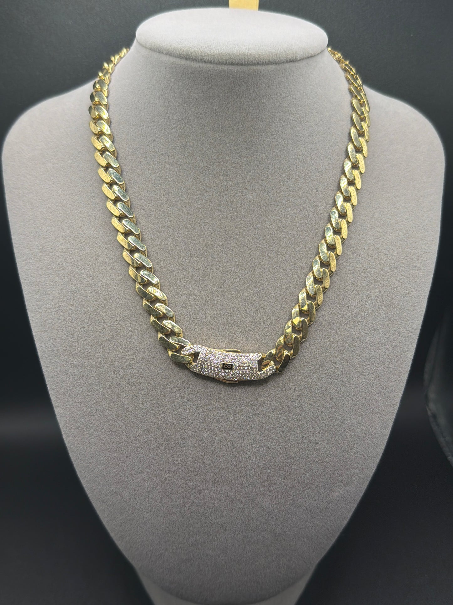 16" 14K CUBAN CHAIN | 8.79mm