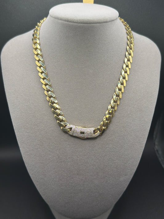16" 14K CUBAN CHAIN | 8.79mm
