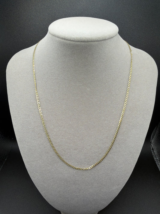 18" 14K CUBAN CHAIN | 2mm