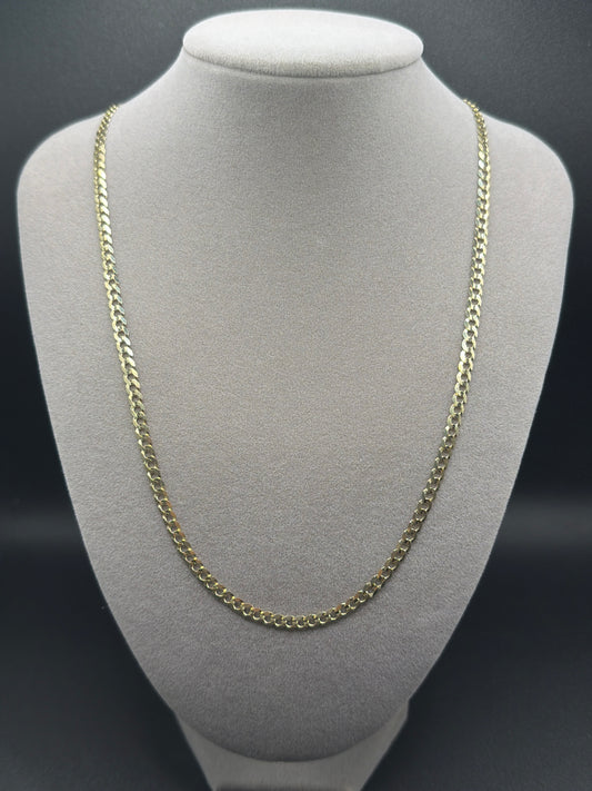 23.5" 14K CUBAN CHAIN | 4.14mm