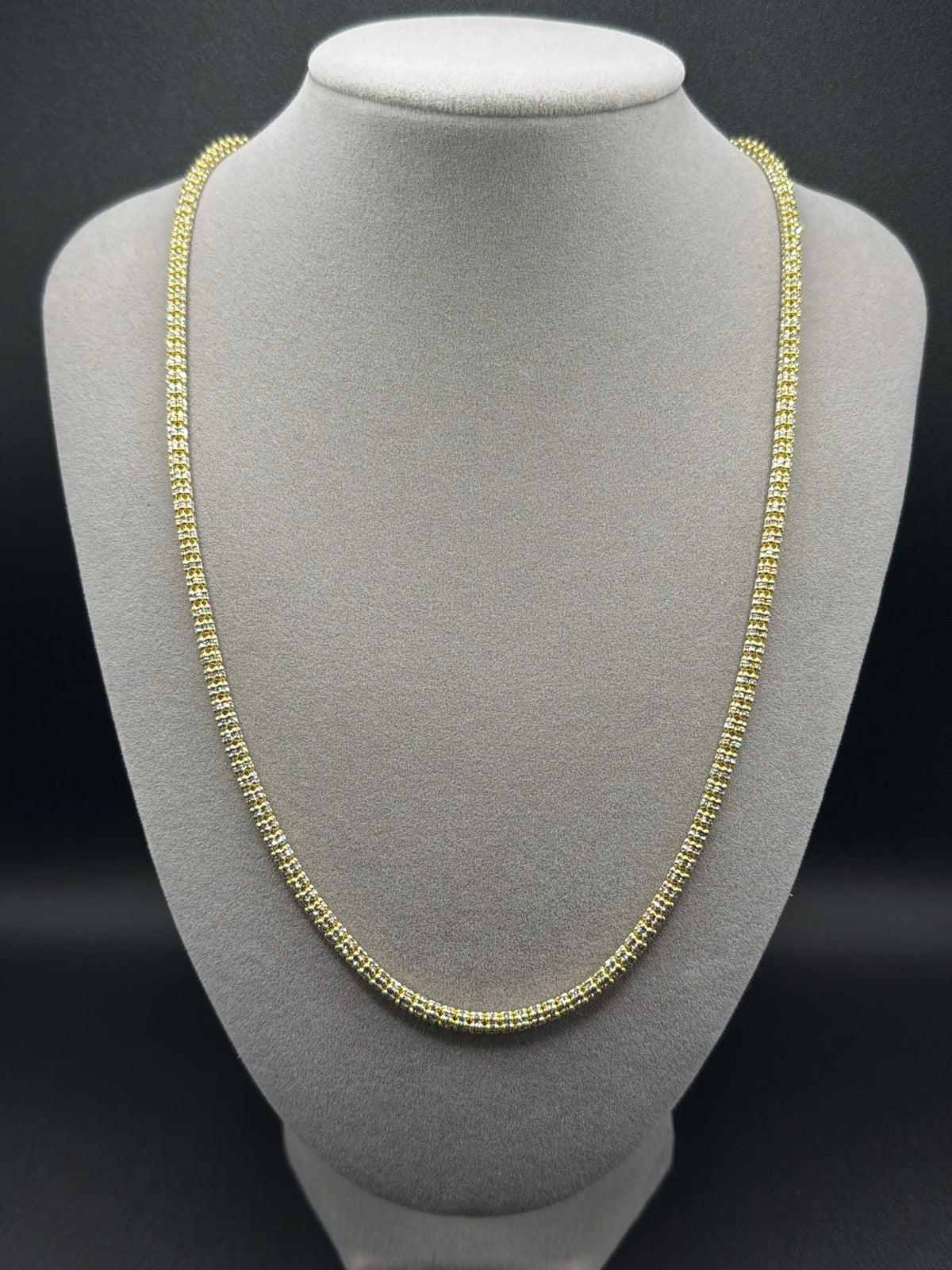 22" 14K ICE CHAIN | 3.5mm