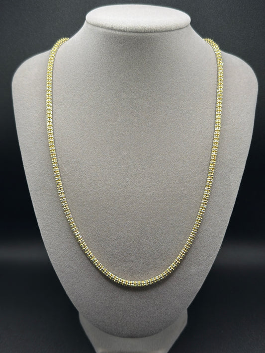 22" 14K ICE CHAIN | 3.5mm