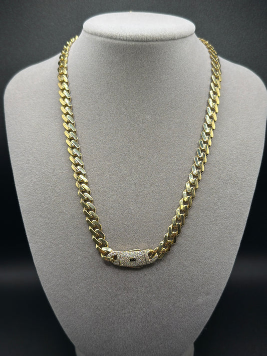 18" 14K CUBAN CHAIN | 7.35mm