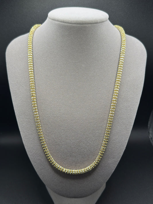 22" 14K ICE CHAIN | 5mm