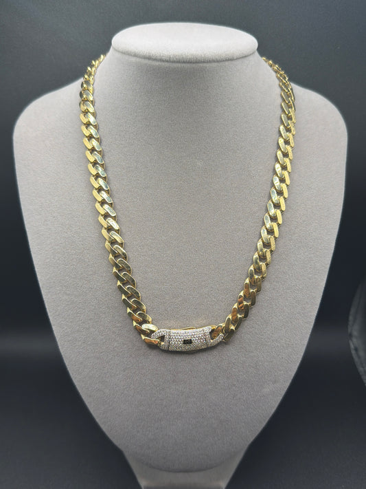 18" 14K CUBAN CHAIN | 8.55mm