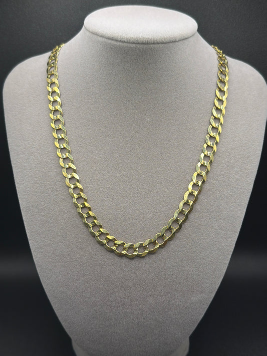 22" 14K CUBAN CHAIN | 8.58mm