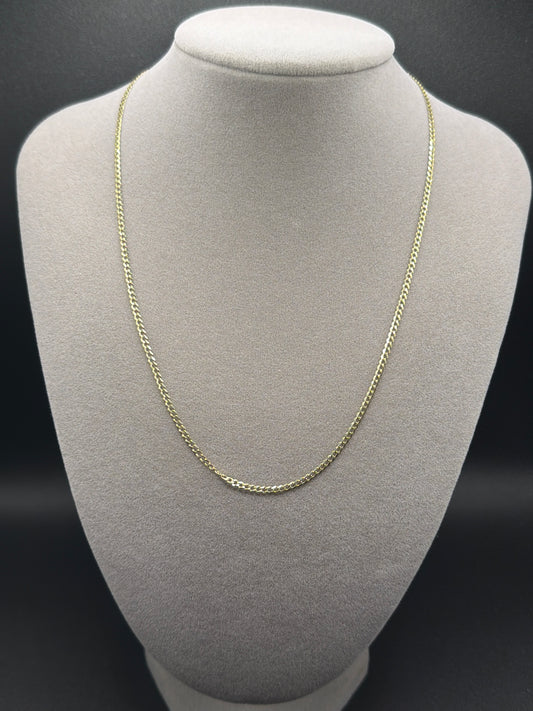 18" 14K CUBAN CHAIN | 2.1mm