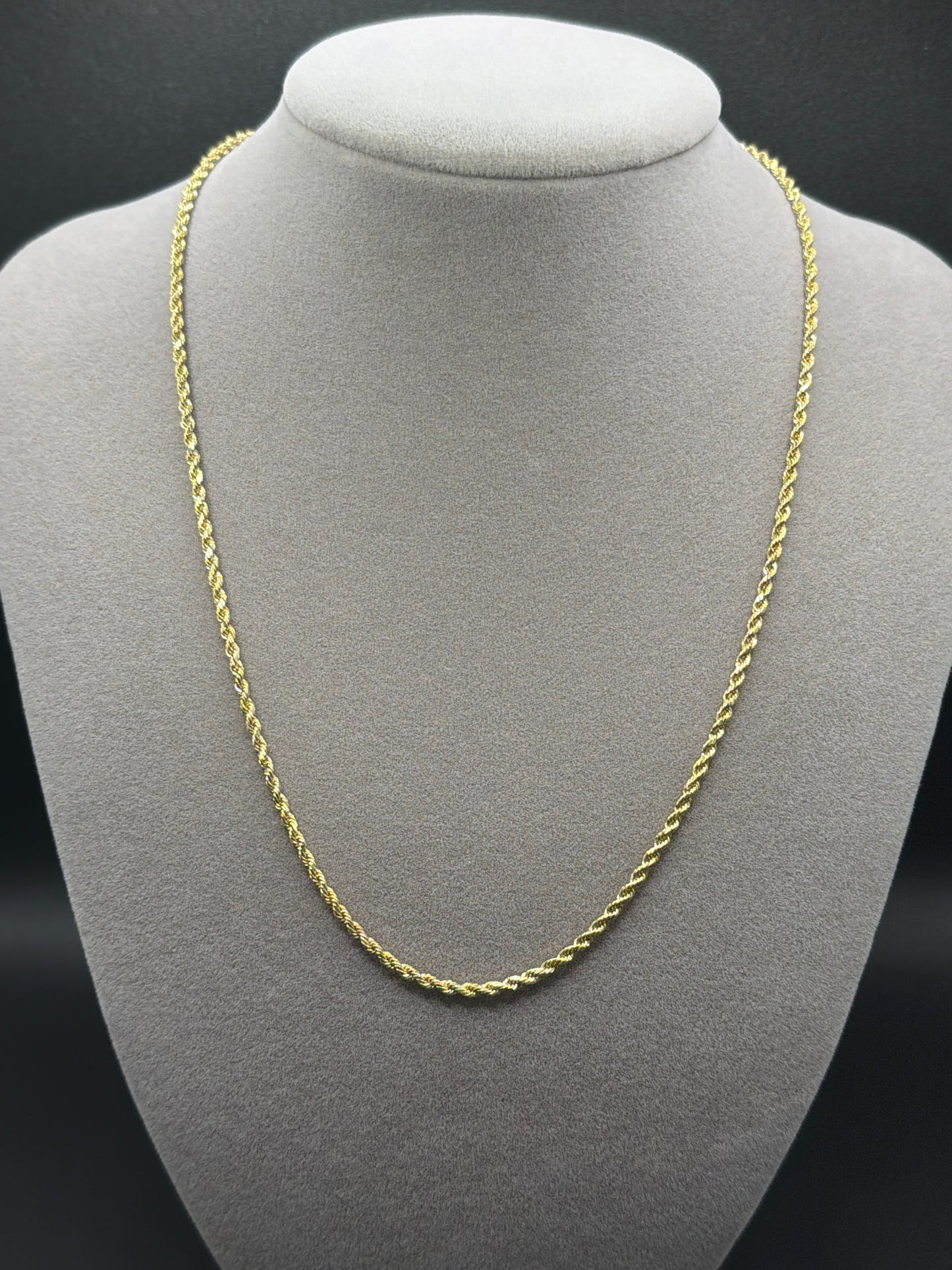 18" 14K ROPE CHAIN | 1.41mm