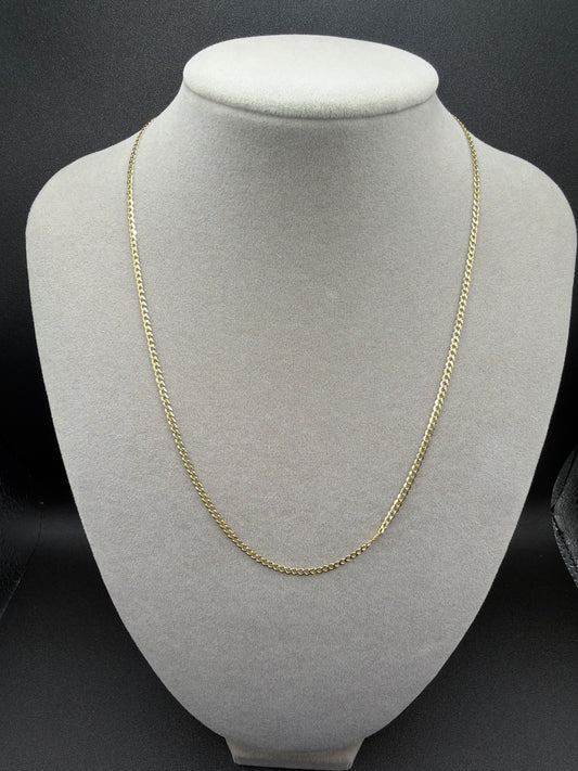 18" 14K CUBAN CHAIN | 2.17mm