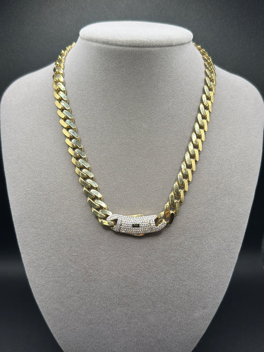 16" 14K CUBAN CHAIN | 8.66mm