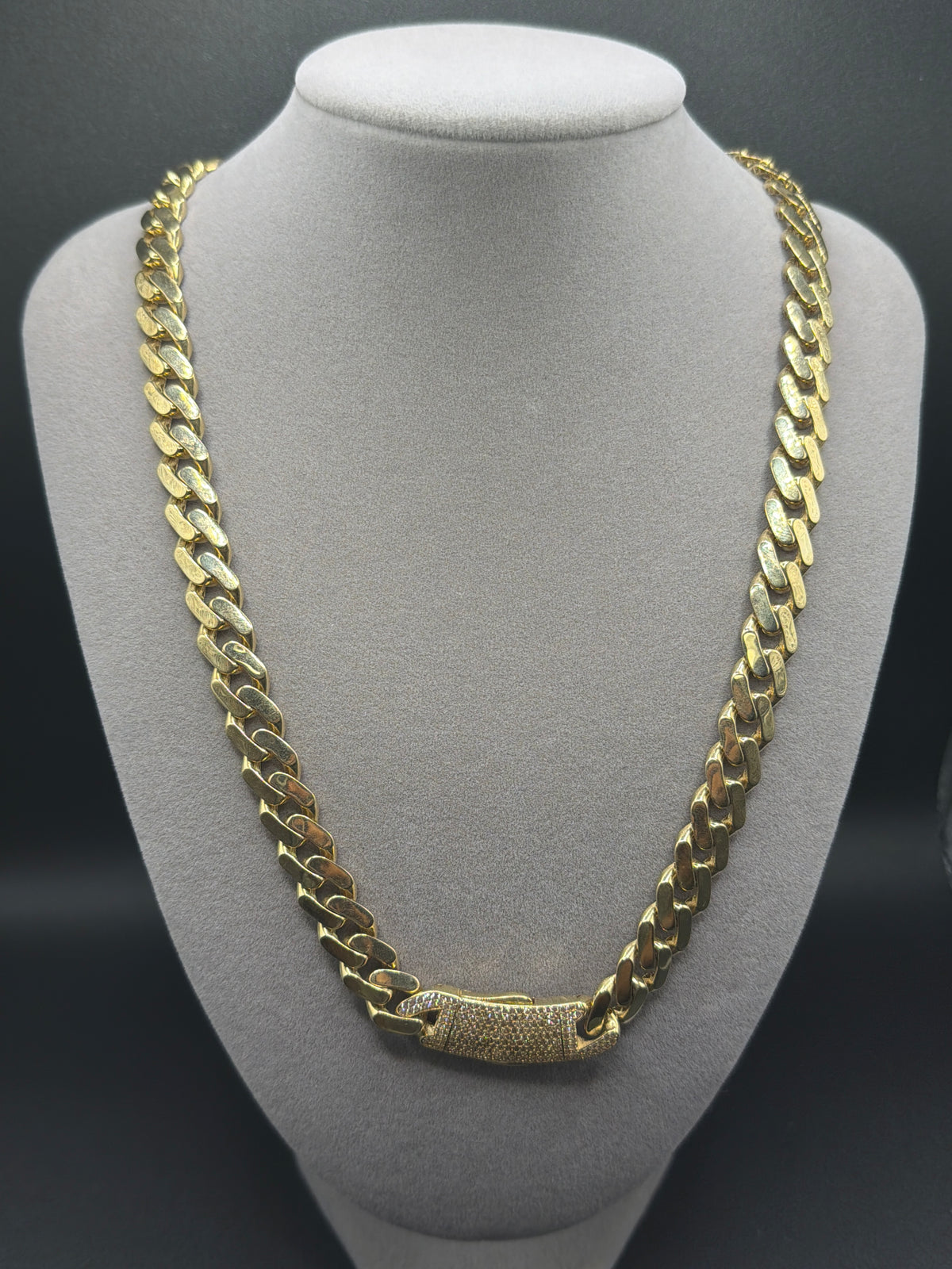 22" 14K CUBAN CHAIN | 10.32mm