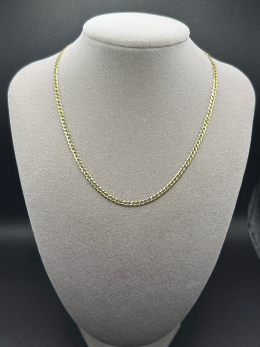 16" 14K CUBAN CHAIN | 3.21mm