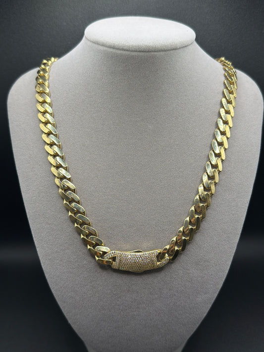 22" 14K CUBAN CHAIN | 10.44mm