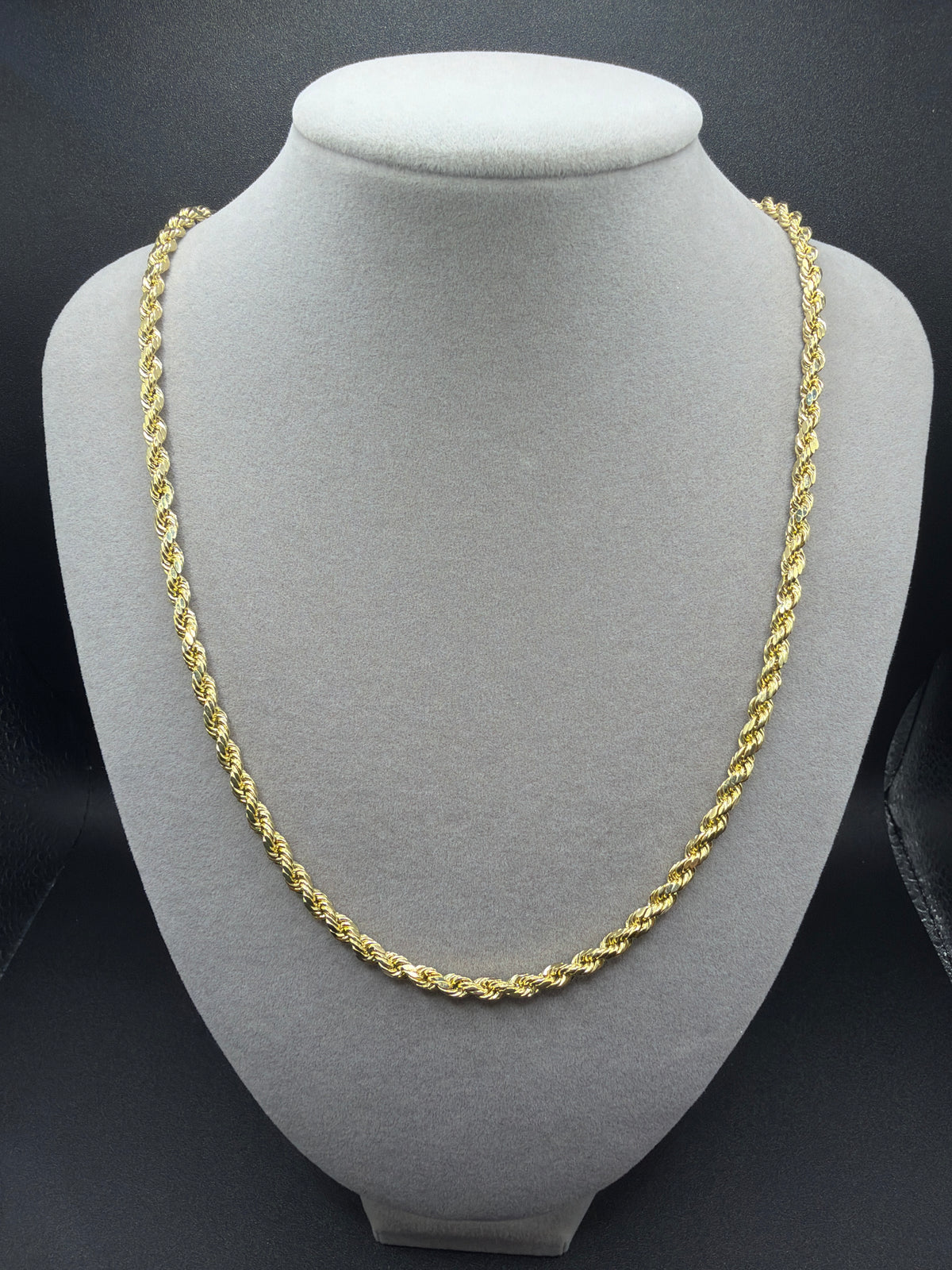 22" 14K ROPE CHAIN | 2.47mm