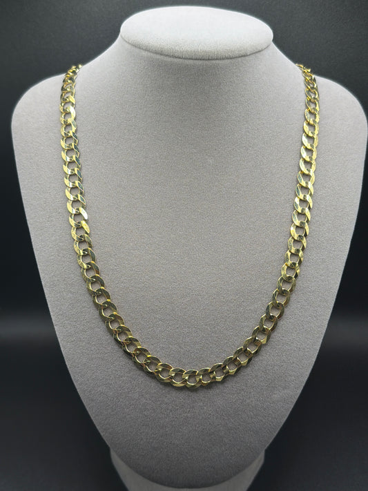 24" 14K CUBAN CHAIN | 8.44mm