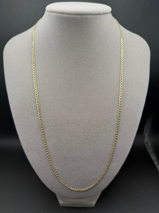 22" 14K CUBAN CHAIN | 2.62mm
